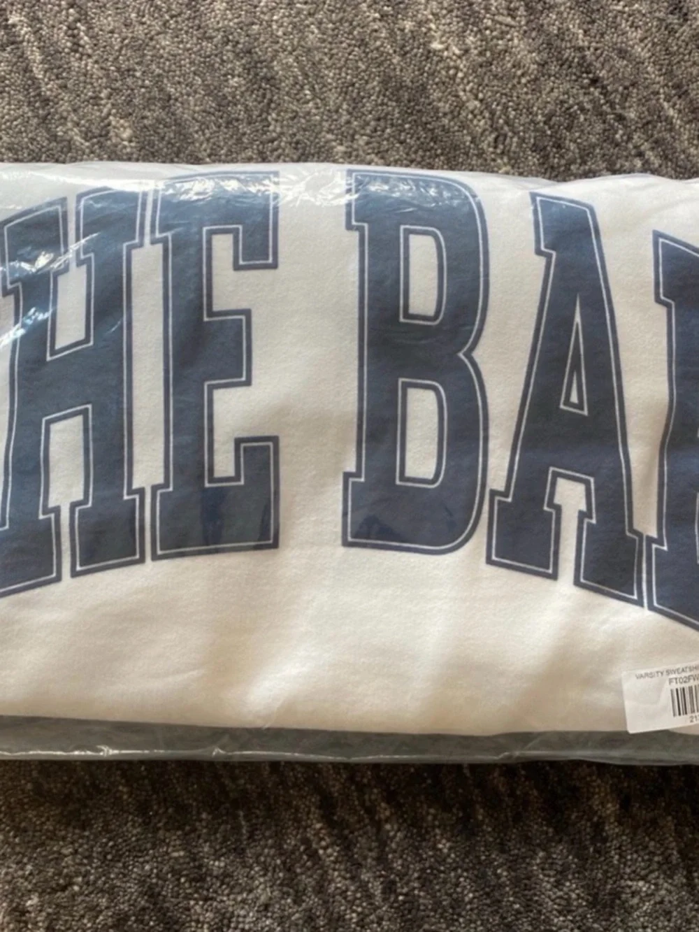 NEW The Bar Varsity Sweatshirt Size XL - Picture 2 of 3